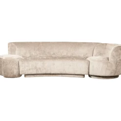 New WOOOD Bank Combi-Popular Bank+fauteuil+poef, Chenille