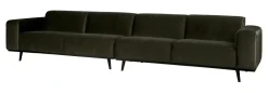 Best WOOOD Bank Statement XXL 372cm, Velvet