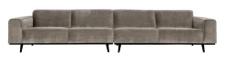 Outlet WOOOD Bank Statement 4-zits XL, Rib
