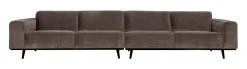 Outlet WOOOD Bank Statement 4-zits XL, Rib