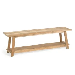 Clearance Kave Home Bankje Safara Teakhout Naturel