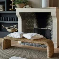 Best Rivièra Maison Bankje Santos Rattan, 160cm