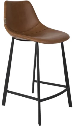 Online Dutchbone Barkruk Franky PU (zithoogte 65cm)