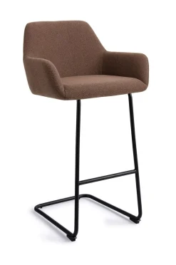 Hot Jesper Home Barkruk Hiroo Arch Black (zithoogte 76cm)