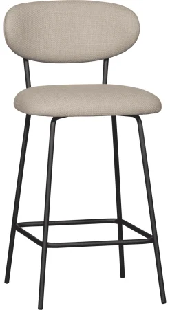 Hot WOOOD Barkruk Kjeld Geweven (zithoogte 66cm) Naturel