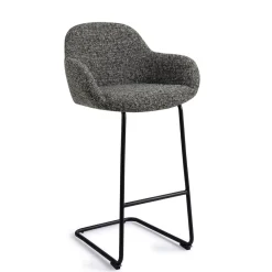 Discount Jesper Home Barkruk Kushi Arch Black (zithoogte 78cm)