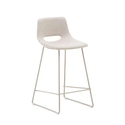 Kave Home Barkruk Zahara kleur (zithoogte 65cm) Beige