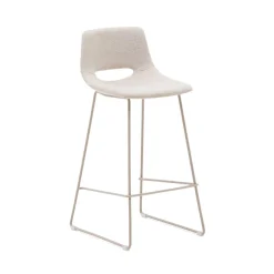 Online Kave Home Barkruk Zahara kleur (zithoogte 76cm) Beige