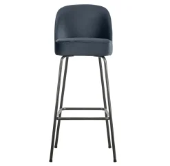 Best WOOOD Barstoel Vogue Velvet (zithoogte 79cm)