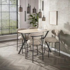 Online LifestyleFurn Bartafel Laycie Keramiek in Travertin-look, 140 x 75cm