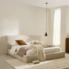 Clearance Kave Home Bed Blok kleur Ecru