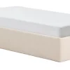 Outlet Kave Home Bed Nelzi Met uitklapbare bedbodem en zijwaartse opening, 90 x 200cm