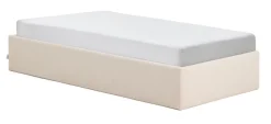 Outlet Kave Home Bed Nelzi Met uitklapbare bedbodem en zijwaartse opening, 90 x 200cm