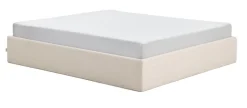 Online Kave Home Bed Nelzi Met uitklapbare bedbodem, kleur Ecru