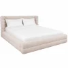 Outlet Richmond Interiors Bed Obidis Met uitklapbare bedbodem, 180 x 210cm, kleur Naturel