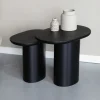 Outlet ZILT Bijzettafel Arick Mangohout, Set van 2 stuks