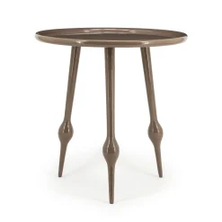 By-Boo Bijzettafel Birdy 47cm, kleur Bruin