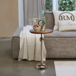 Rivièra Maison Bijzettafel Colonna Mangohout, 35cm