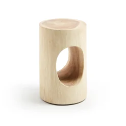 Kave Home Bijzettafel Halker Ø30cm Naturel