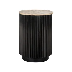 Online Richmond Interiors Bijzettafel Hampton Travertin, 45.5cm