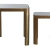 New Light & Living Bijzettafel Oxe Set van 2 stuks, kleur Antiek Brons