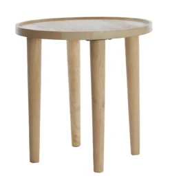 Hot Light & Living Bijzettafel Qiano Mangohout, 45cm, kleur Naturel