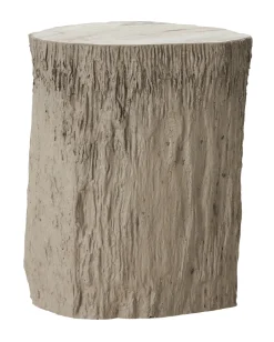 Online MUST Living Bijzettafel Rocca Versteend hout, 39cm
