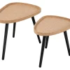 Best Artistiq Living Bijzettafel Torri Kurk, Set van 2 stuks