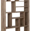 New MUST Living Boekenkast Don Teakhout, 195 x 120cm