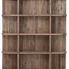 Hot MUST Living Boekenkast Rush Teakhout, 160 x 140cm