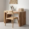 Outlet DTP Home Bureau Bliss Teakhout en mortex, 120 x 60cm