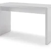 Clearance Artistiq Living Bureau Donovan kleur Hoogglans Wit