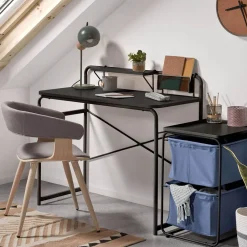 Sale Kave Home Bureau Foreman, kleur Zwart