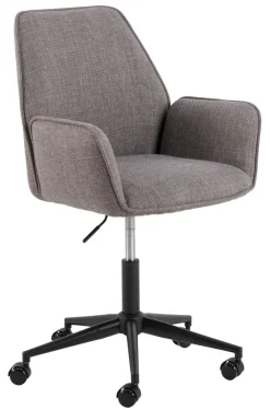 Bendt Bureaustoel Dantrell Structuurstof, kleur Grijs/Bruin