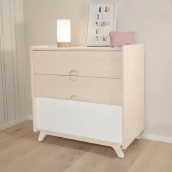 New Kave Home Commode Nunila Essenhout, kleur Naturel
