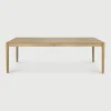Ethnicraft Cowork Bureau Bok Gevernist Eikenhout, 240 x 140cm