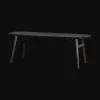 New Tower Living Deens Ovale Eettafel Aura Acaciahout, kleur Espresso