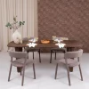 Best Livingfurn Deens Ovale Eettafel Cortez Mangohout