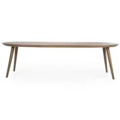 New Eleonora Deens Ovale Eettafel Elijah Eiken, kleur Bruin