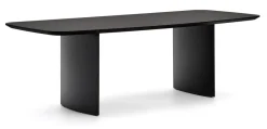 Hot Kave Home Deens Ovale Eettafel Litto MDF, kleur Zwart