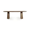Clearance Eleonora Deens Ovale Eettafel Lune Mangohout, kleur Bruin