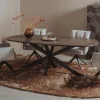 New Tower Living Deens Ovale Eettafel San Marino Eiken