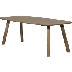 Outlet WOOOD Deens Ovale Eettafel Tablo Eikenhout, Met Haarlem 4-standen poot
