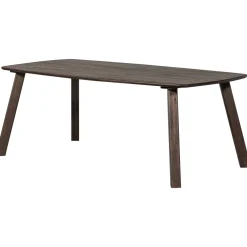 Outlet WOOOD Deens Ovale Eettafel Tablo Eikenhout, Met Haarlem 4-standen poot