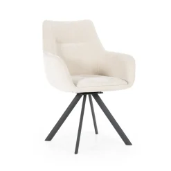 New By-Boo Draaibare Eetkamerstoel Bliss Met armleuning