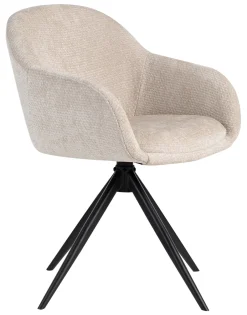 Best LABEL51 Draaibare Eetkamerstoel Fiby Elite stof