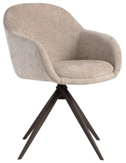 Best LABEL51 Draaibare Eetkamerstoel Fiby Elite stof