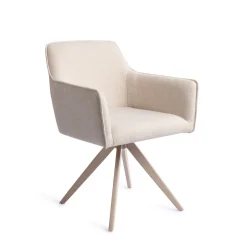 Sale Jesper Home Draaibare Eetkamerstoel Hofu Turn Beige