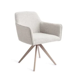Sale Jesper Home Draaibare Eetkamerstoel Hofu Turn Beige