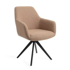 Sale Jesper Home Draaibare Eetkamerstoel Hiroo Turn Black